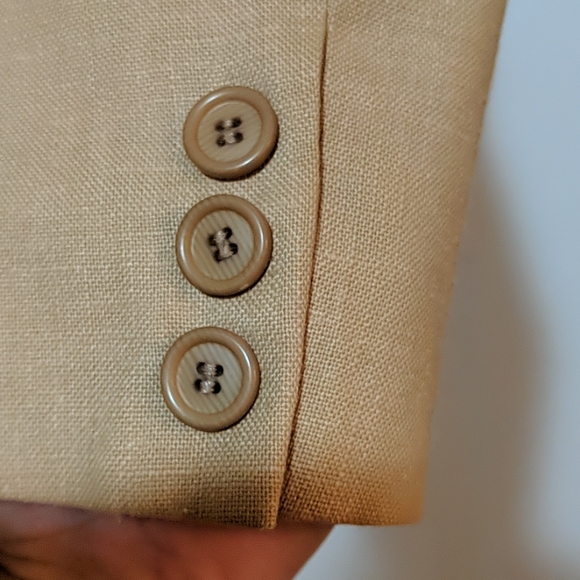 Albert Nipon Khaki Jacket - Picture 7 of 8